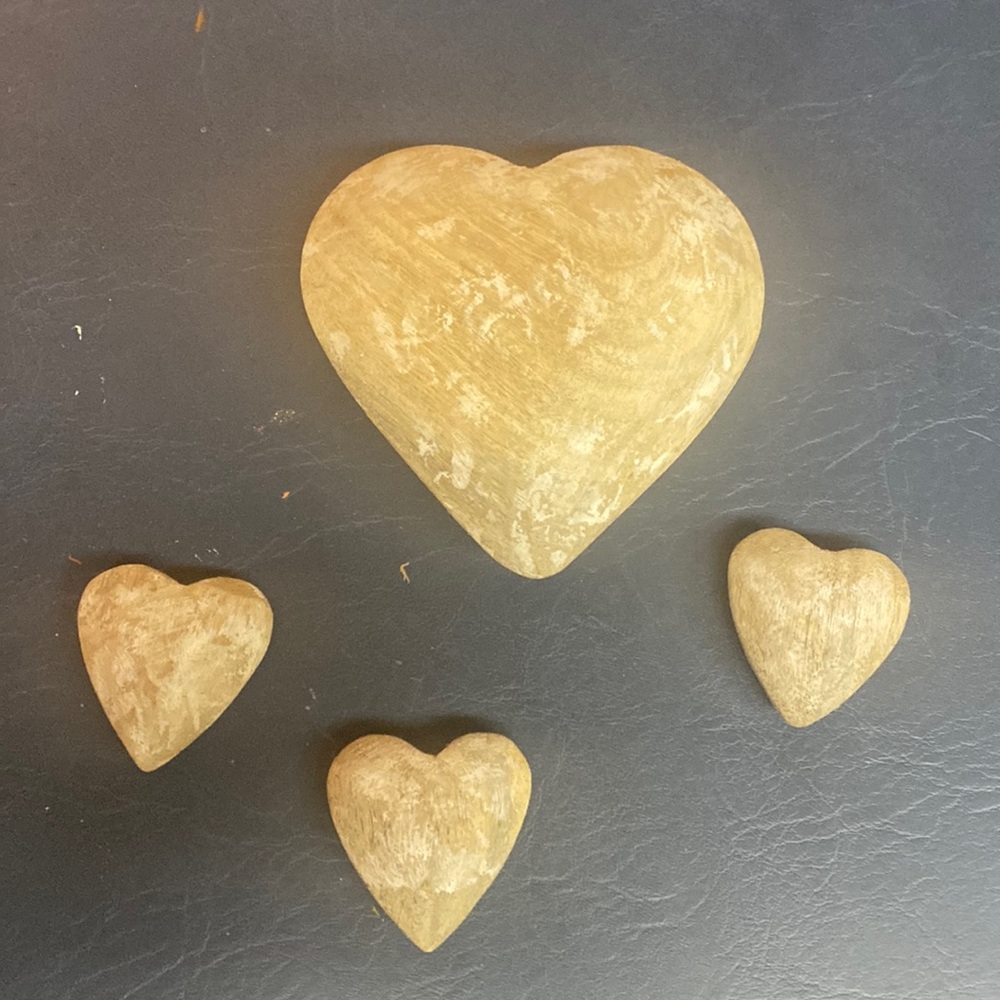 Mango Wood Heart